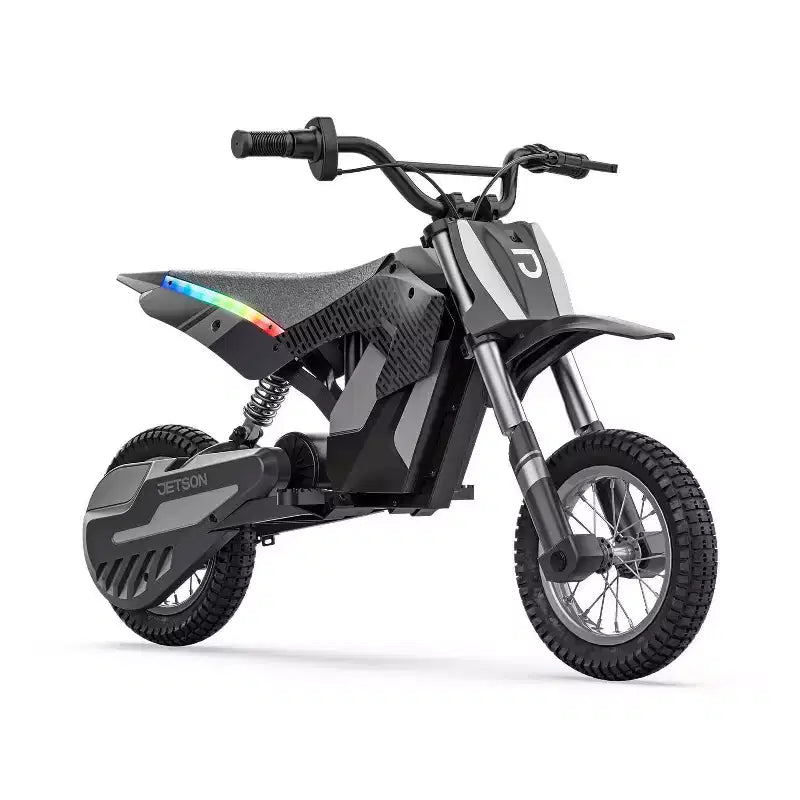 Moto de cross électrique Jetson Horizon pour enfants - Noire