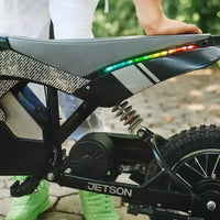 Moto de cross électrique Jetson Horizon pour enfants - Noire