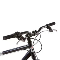 Vélo de montagne Mongoose Dolomite pour homme à gros pneus 26", bleu marine/rouge