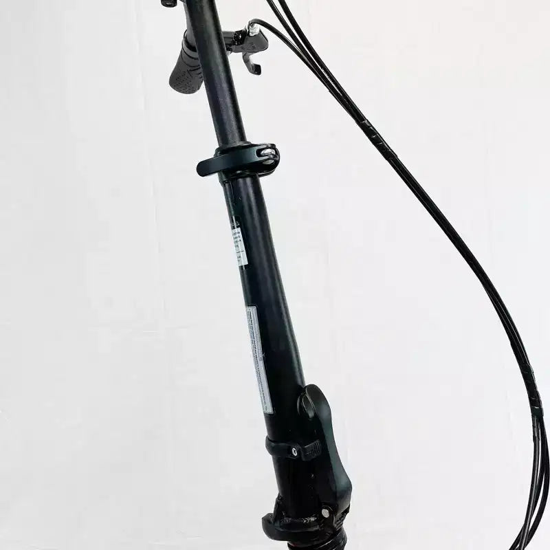 Vélo pliant ZiZZO Ferro 7 vitesses en acier 20" - Noir