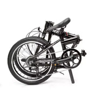 ZiZZO Urbano Vélo pliant 20" en aluminium 8 vitesses - Gris