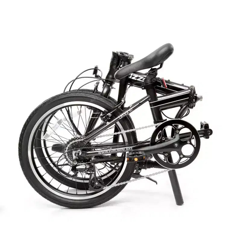 ZiZZO Urbano Vélo pliant 20" en aluminium 8 vitesses - Gris