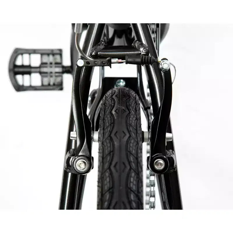 ZiZZO Urbano Vélo pliant 20" en aluminium 8 vitesses - Gris