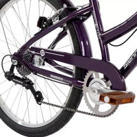 Vélo Confort Huffy Sienna 24" G MLT SPD - Aubergine brillante