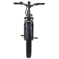 Vélo hybride électrique GOTRAX 26" à pneu large et enjambement bas pour adulte - Vert