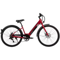 Vélo électrique Huffy Lyndon enjambeur – Roues de 27,5 po – 32 km/h – 36 V – Rouge