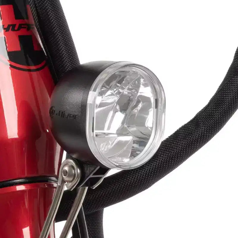 Vélo électrique Huffy Lyndon enjambeur – Roues de 27,5 po – 32 km/h – 36 V – Rouge