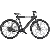 Bird Adult A Frame Vélo électrique hybride à enjambement haut 28" - Noir : cadre en aluminium, vitesse max 20 mph