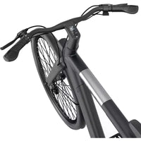 Bird Adult A Frame Vélo électrique hybride à enjambement haut 28" - Noir : cadre en aluminium, vitesse max 20 mph