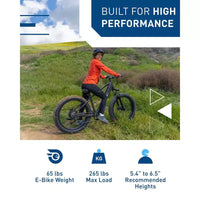 Hiboy Adult P6 Vélo électrique de montagne à enjambement haut 26" - Noir