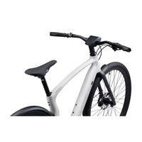 Urtopia Vélo électrique de croisière adulte en carbone 1 Pro Smart 27,64" à enjambement haut - Blanc S