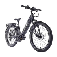 Vélo hybride électrique GOTRAX Adult MX1 Mid Drive 27,5 po à enjambement bas – Noir