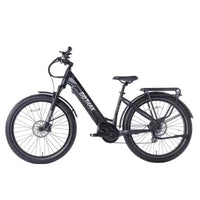 Vélo hybride électrique GOTRAX Adult MX1 Mid Drive 27,5 po à enjambement bas – Noir
