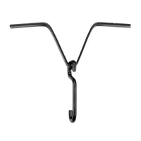 Chaîne de pluie en aluminium tulipe de style ferme moderne de 8,5 pi Good Directions - Noir