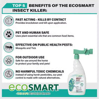 EcoSMART Insecticide en vaporisateur de 946 ml à raccord pour boyau