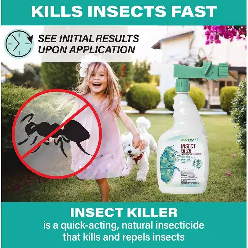 EcoSMART Insecticide en vaporisateur de 946 ml à raccord pour boyau