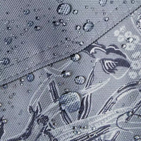 Vera Bradley Housse de parasol de marché résistante à l'eau, 1 housse de meuble, gris