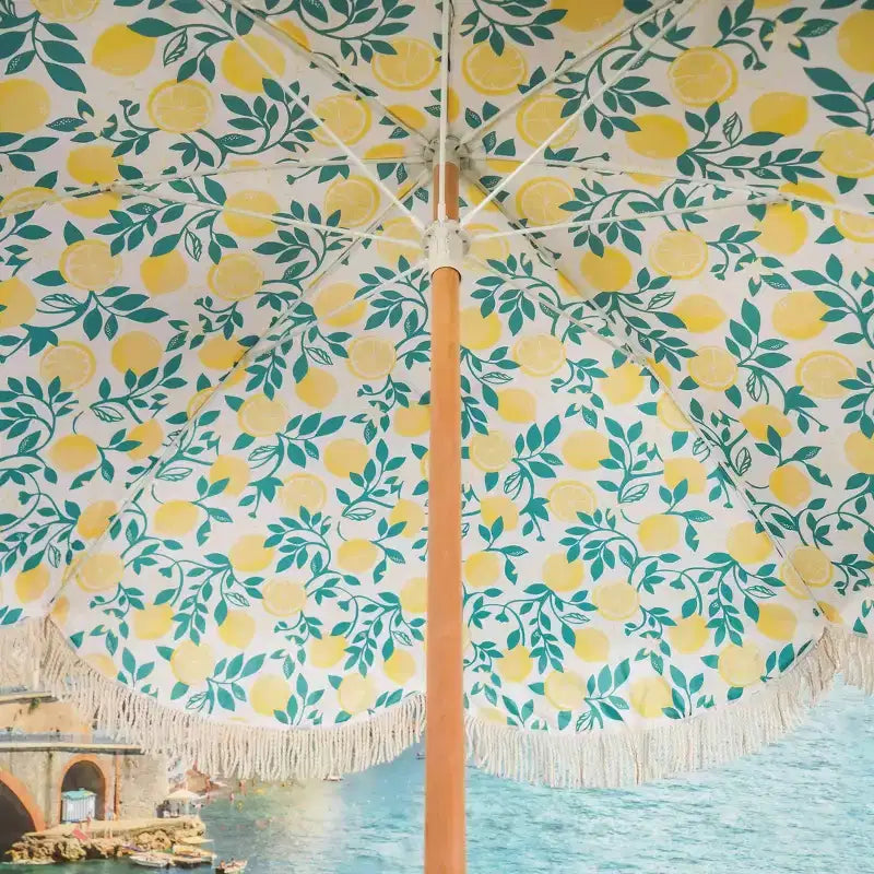 MINNIDIP Parasol de plage rond d'extérieur – Limone