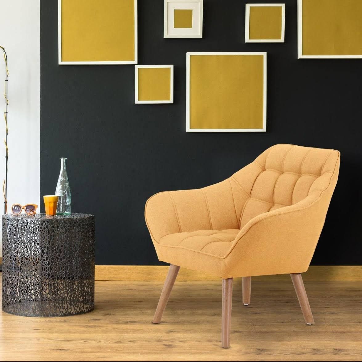 Fauteuil - Moutarde