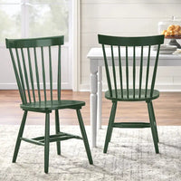 Chaises de salle à manger à barreaux en bois massif Venice Simple Living (Lot de 2)
