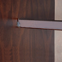 Palace Imports Armoire-penderie Kyle 4 portes 100% bois massif avec portes en bois massif ou miroir