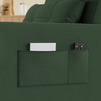 Canapé-lit réglable 3 en 1, fauteuil-canapé escamotable, lit pliant convertible pour salon