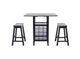 Casey 3 Piece Drop Leaf Pub Set - AMH8504 - Safavieh Couture