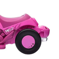 Moto Qaba porteur, voiture à bulles 6V, moto électrique à 3 roues 3 km/h pour enfants avec phares LED, musique, marche avant et arrière