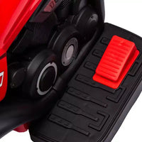 Moto Qaba porteur, voiture à bulles 6V, moto électrique à 3 roues 3 km/h pour enfants avec phares LED, musique, marche avant et arrière