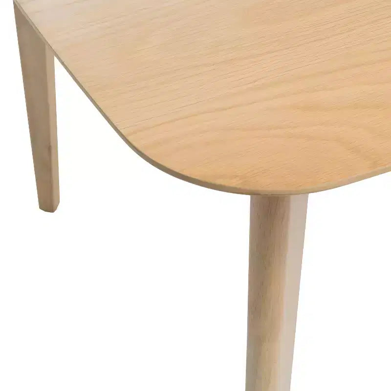 Ensemble repas en bois rembourré GDFStudio Balfern 5 pièces Mid Century Modern