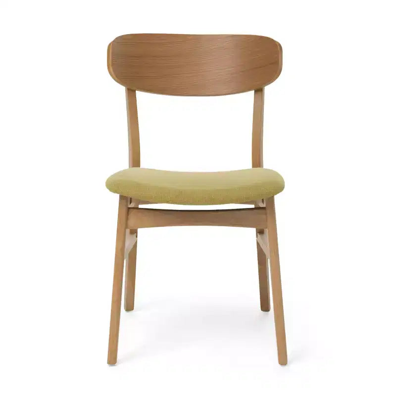 Ensemble repas en bois rembourré GDFStudio Balfern 5 pièces Mid Century Modern