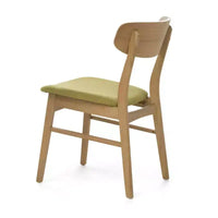 Ensemble repas en bois rembourré GDFStudio Balfern 5 pièces Mid Century Modern