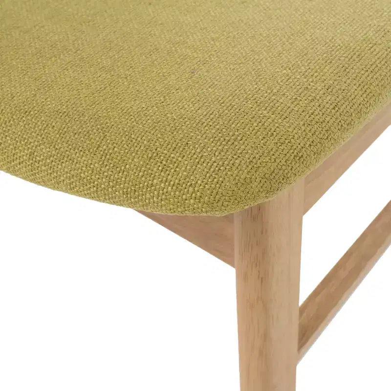 Ensemble repas en bois rembourré GDFStudio Balfern 5 pièces Mid Century Modern