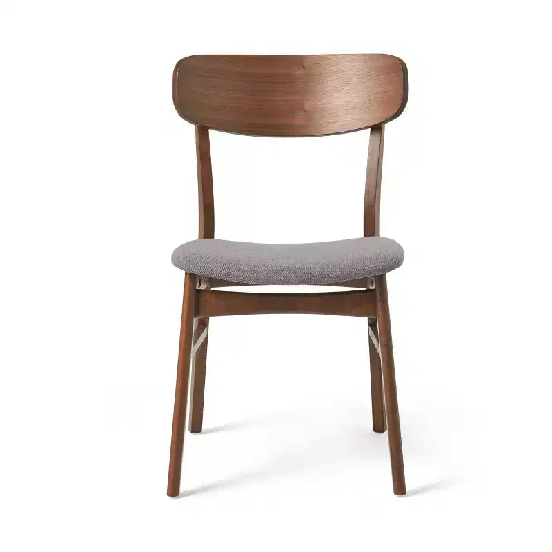 Ensemble repas en bois rembourré GDFStudio Balfern 5 pièces Mid Century Modern