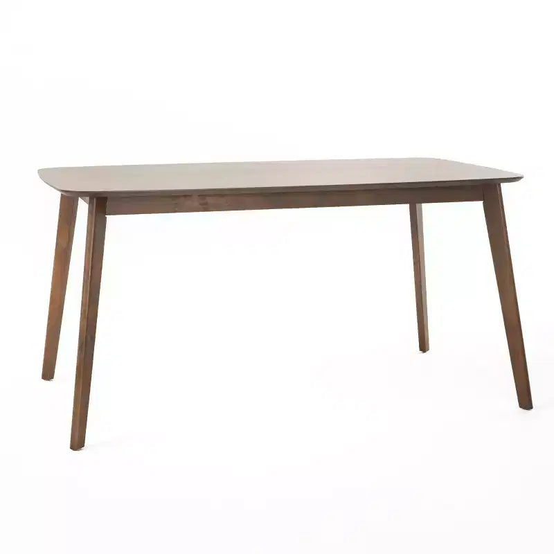 Ensemble repas en bois rembourré GDFStudio Balfern 5 pièces Mid Century Modern