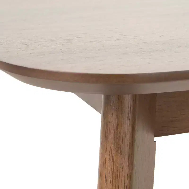 Ensemble repas en bois rembourré GDFStudio Balfern 5 pièces Mid Century Modern