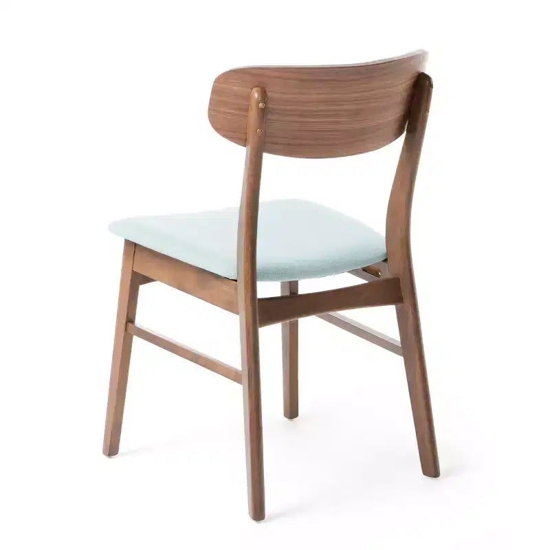 Ensemble repas en bois rembourré GDFStudio Balfern 5 pièces Mid Century Modern