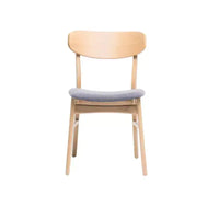 Ensemble repas en bois rembourré GDFStudio Balfern 5 pièces Mid Century Modern