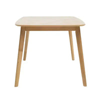 Ensemble repas en bois rembourré GDFStudio Balfern 5 pièces Mid Century Modern