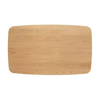 Ensemble repas en bois rembourré GDFStudio Balfern 5 pièces Mid Century Modern