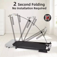 Tapis de course pour la maison, Tapis de course avec LED pour la marche et la course