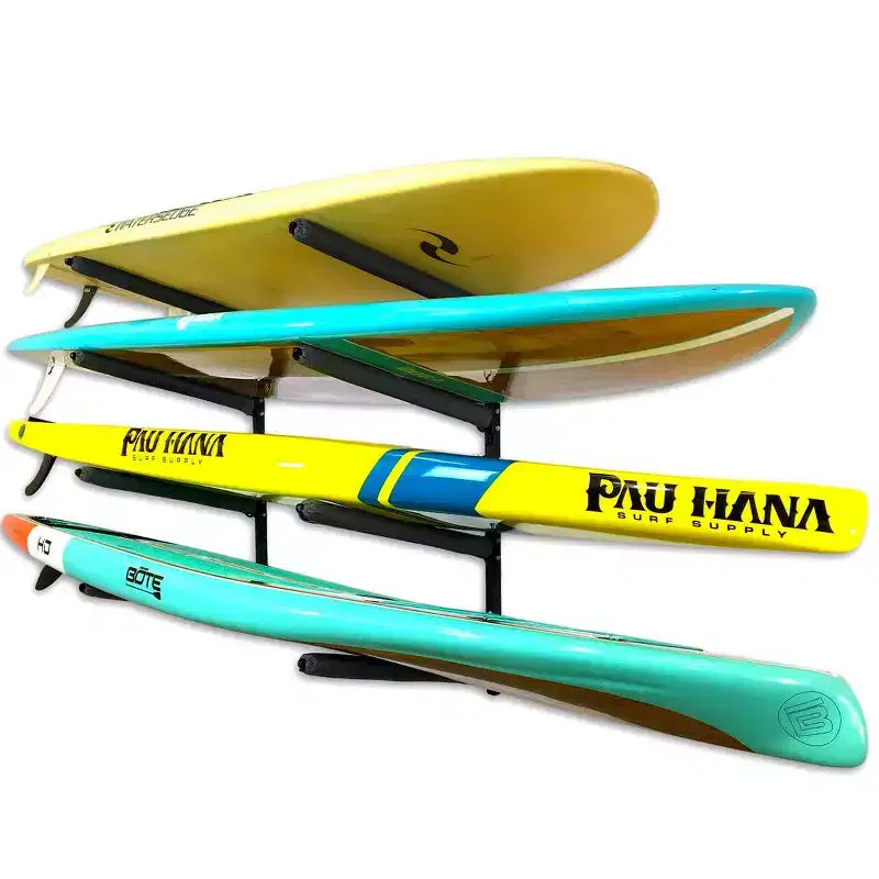 StoreYourBoard Sandbridge Rangement de planches de SUP et de surf | Support extérieur réglable | 4 niveaux