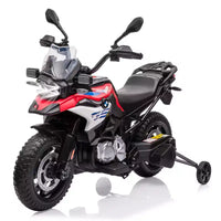 Moto électrique, 12V 7Ah, Moto BMW Sous Licence pour Enfants, Vitesses Haute/Basse, Pneus EVA, Phares LED, Voiture Électrique pour Enfants