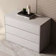 Luck Live Modern 31.49in stackable design storage cabinet, suitable for living room and bedroom, ivory white