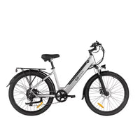 Vélo électrique GoPowerBike GoVelo pour adultes, moteur 500 W, batterie amovible, pneus 26 pouces, vitesse maximale 32 km/h, autonomie de plus de 80 km