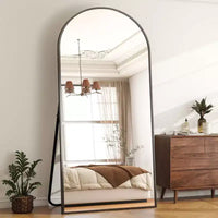 VETROVUE miroir sur pied surdimensionné 30x71 arqué pleine longueur