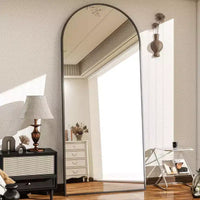 VETROVUE miroir sur pied surdimensionné 30x71 arqué pleine longueur