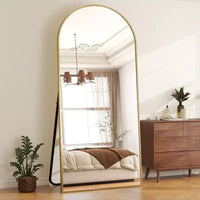 VETROVUE miroir sur pied surdimensionné 30x71 arqué pleine longueur