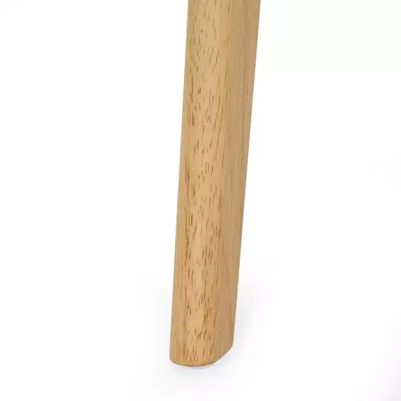 GDFStudio Crystal chaises de salle à manger rembourrées en bois d'hévéa (lot de 2)