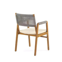 Christopher Knight Home Captef Ensemble de bistro de patio rustique 5 pièces en acacia avec coussins